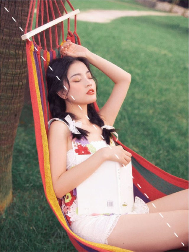 人像拍摄中比较常用的构图方法插图1