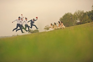 婚礼摄影如何拍出最特别的傧相团-图迷影像