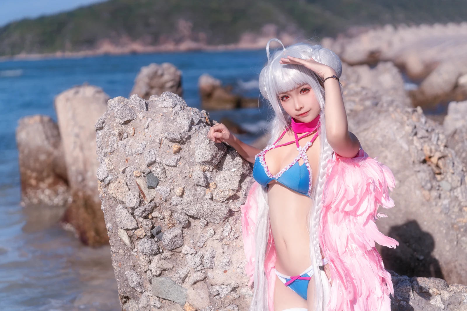 极品美少女超顶甜绅士福利女神【蠢沫沫】大尺私拍插图2